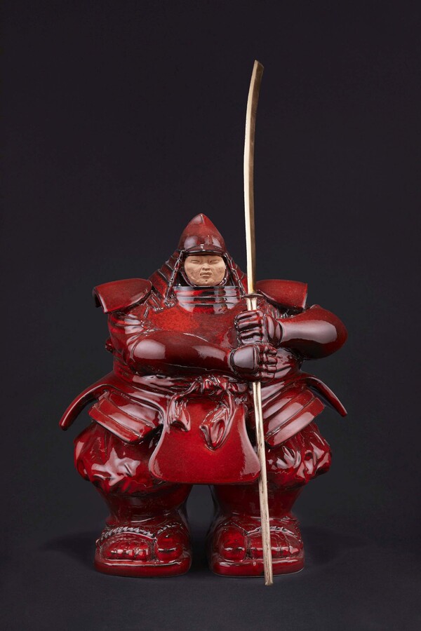 Samurai guardian - ceramic